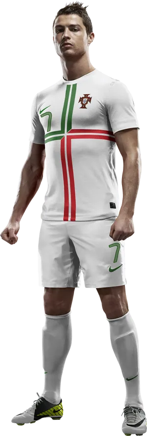 Cristiano Ronaldo Portugal Kit PNG Image