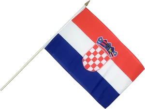 Croatian National Flag PNG Image