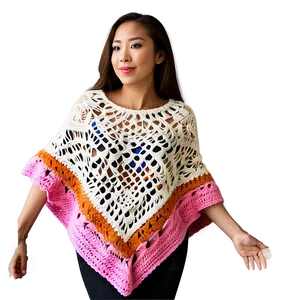 Crochet Poncho Detail Png Qdv49 PNG Image