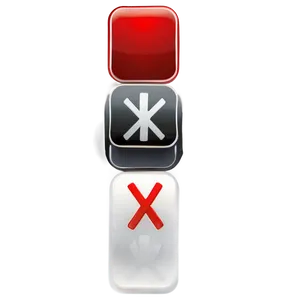 Cross Out Red X Symbol Png Awc33 PNG Image