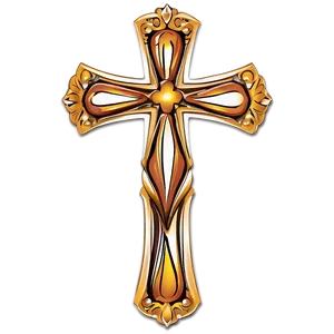 Cross Outline Design Png 43 PNG Image