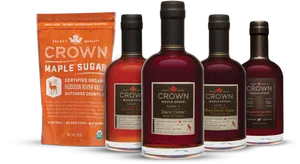 Crown Maple Syrupand Sugar Products PNG Image