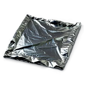 Crumpled Foil Sheet Png Kfu85 PNG Image