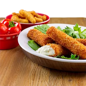 Crunchy Mozzarella Sticks Png 22 PNG Image