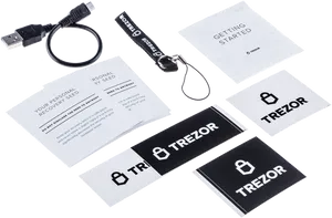 Cryptocurrency Hardware Wallet Contents PNG Image