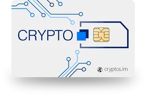 Cryptocurrency S I M Card Concept PNG Image