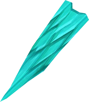 Crystal Ice Shard Illustration PNG Image