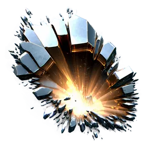 Crystal Shatter Hit Effect Png Nat PNG Image