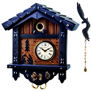 Cuckoo Wall Clock Png Ihj PNG Image