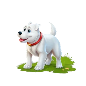 Curious White Dog Png 4 PNG Image