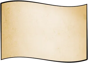 Curled Antique Paper Texture PNG Image