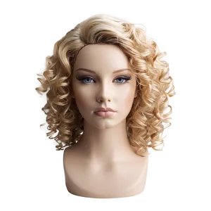 Curly Blond Hair Png 6 PNG Image