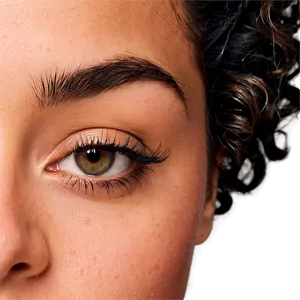 Curly Eyelash Extensions Png Chp34 PNG Image