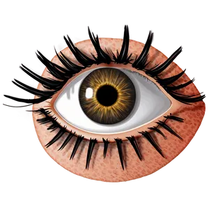 Curly Eyelash Png 5 PNG Image