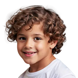 Curly Hair Boy Png Dov11 PNG Image