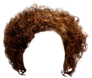 Curly Hair Closeup.png PNG Image