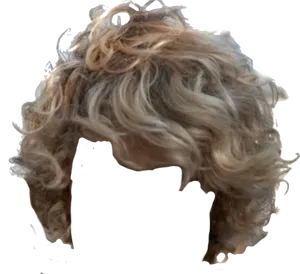 Curly Hair Texture PNG Image