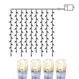 Curtain String Lights Illustration PNG Image