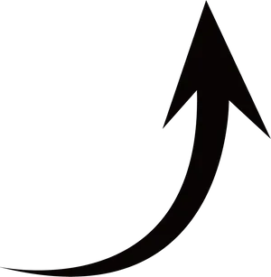 Curved Arrow Icon PNG Image