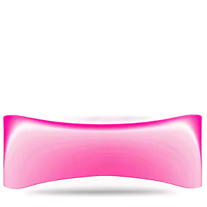 Curved Banner In Pink Png Ajn PNG Image