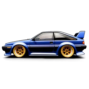 Custom Ae86 Design Png Mgj PNG Image