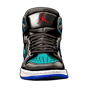 Custom Air Jordan 1 Artwork Png 06202024 PNG Image