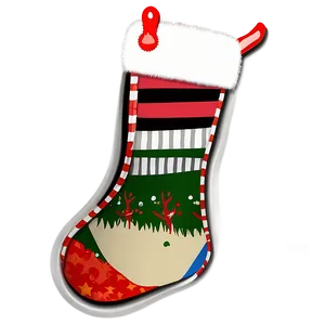 Custom Christmas Stocking Png 20 PNG Image