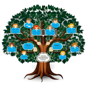 Custom Family Tree For Reunions Png 06212024 PNG Image