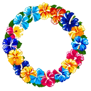 Custom Hawaiian Lei Png Ruj58 PNG Image