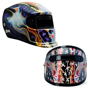 Custom Painted Welding Helmet Png Ral PNG Image