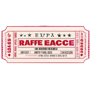 Custom Raffle Ticket Png Idh PNG Image