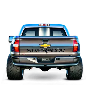 Custom Silverado Illustration Png Xki PNG Image