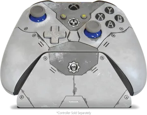 Custom Xbox Controller Gearsof War Design PNG Image