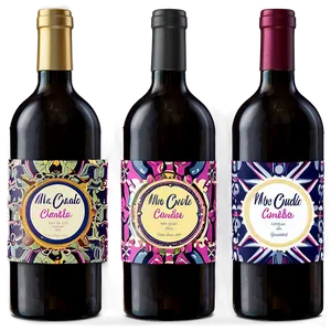 Customizable Wine Label Template Png Nay PNG Image