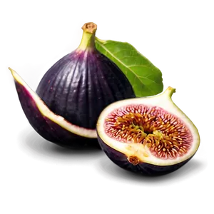 Cut Fig Slice Png 06202024 PNG Image