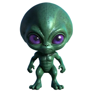 Cute Alien A PNG Image