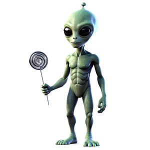 Cute Alien With Antenna Png 06292024 PNG Image