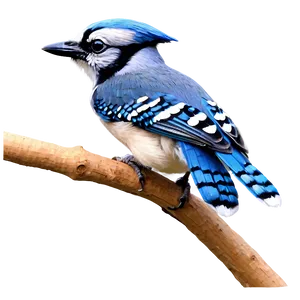 Cute Baby Blue Jay Png Fwa PNG Image