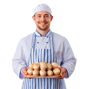 Cute Baker Png Xew PNG Image