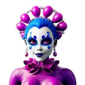 Cute Ballora Illustration Png 71 PNG Image