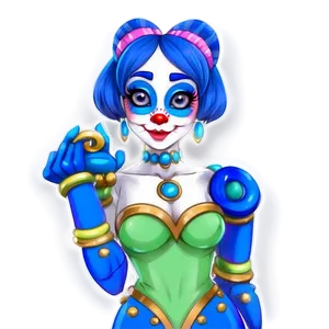 Cute Ballora Illustration Png Lkb PNG Image