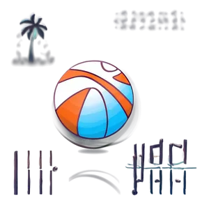 Cute Basketball Cartoon Png Uxh PNG Image