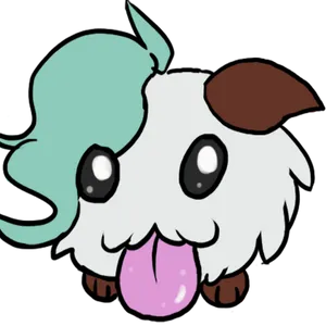 Cute_ Cartoon_ Dog_ Emote.png PNG Image