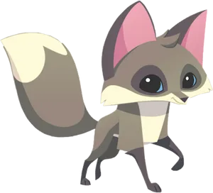 Cute Cartoon Fox PNG Image