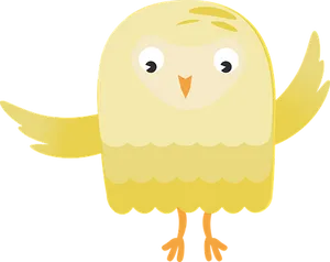 Cute Cartoon Owl PNG Image