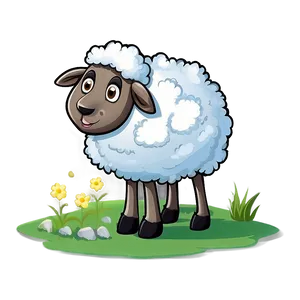 Cute Cartoon Sheep Png 24 PNG Image