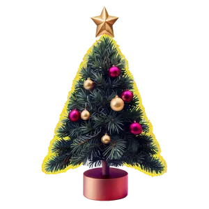 Cute Christmas Tree Png Ypn45 PNG Image