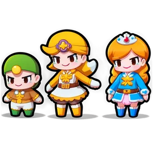 Cute Cookie Run Kingdom Characters Png Vge30 PNG Image