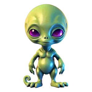 Cute Cosmic Alien Png Lxn76 PNG Image