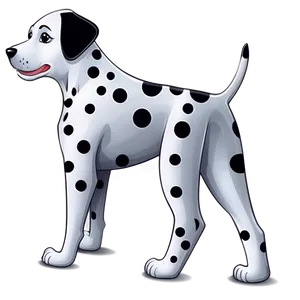 Cute Dalmatian Spots Illustration Png 64 PNG Image